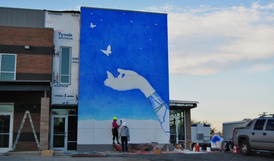 Action Center Mural, Martha Pinkard-Williams